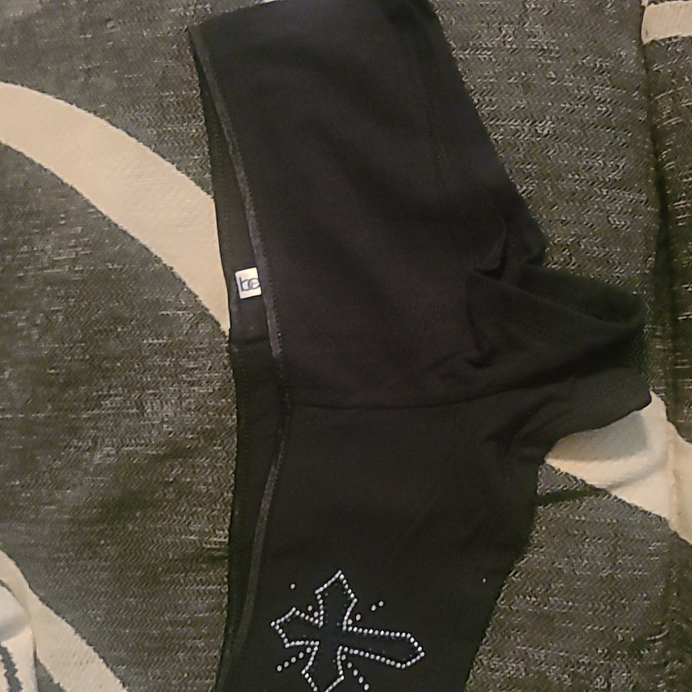 Shades of love black booty shorts xl
